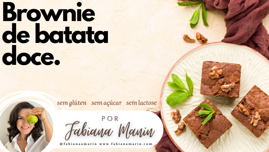 Brownie de Batata-Doce