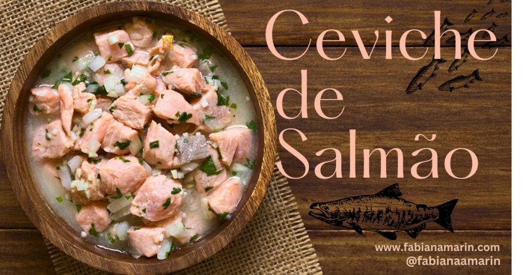 ceviche de salmão