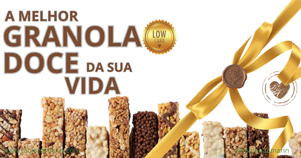 A Melhor Granola Doce Low Carb da Sua Vida: Descubra o Segredo da Saúde em Cada Semente!