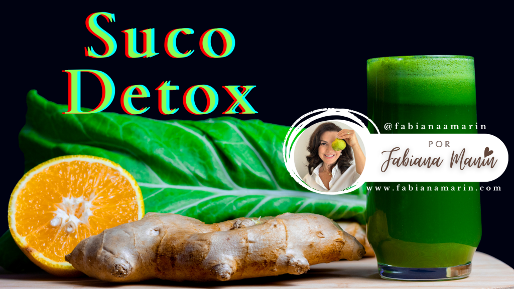 Suco Detox de Couve